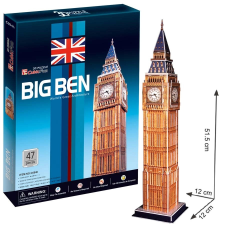  CubicFun 3D puzzle Big Ben puzzle, kirakós