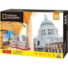 CubicFun 3D puzzle City Travel London, St Pauls catedral - 107 db (306-DS0991) puzzle, kirakós