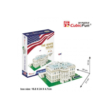 CubicFun 3D puzzle -Fehér Ház- Washington 64db-os puzzle, kirakós