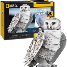 CubicFun 3D puzzle Hóbagoly puzzle, kirakós