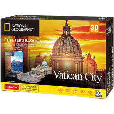 CubicFun 3D puzzle játék 101 darabos Vatikánváros puzzle, kirakós