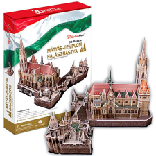 CubicFun 3D puzzle játék 176 darabos Mátyás-templom / Halászbástya 3D puzzle, kirakós