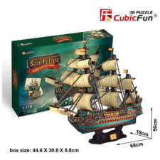 CubicFun 3D puzzle játék 248 darabos San Felipe puzzle, kirakós