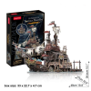 CubicFun 3D puzzle -kalózkikötő 218db-os