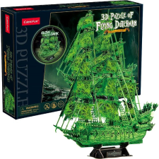 CubicFun 3D puzzle Plachetnice Bludný Holanďan (svítící ve tmě) 360 dílků puzzle, kirakós