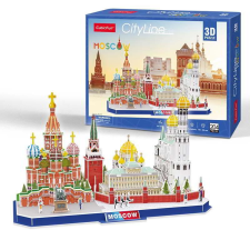 CubicFun City Line Moszkva - 204 darabos 3D puzzle (3D-MC266) puzzle, kirakós