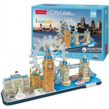CubicFun CubicFun 3D Puzzle - City Line London 107db puzzle, kirakós