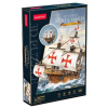 CubicFun Puzzle játék 204 darabos Santa Maria 3D puzzle 3D-T4038