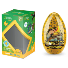CubicFun Puzzle játék 63 darabos National Geographic Pteroszaurusz fém tojásban puzzle, kirakós
