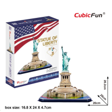 CubicFun Szabadság-szobor 3D puzzle 39db (C080H) (C080H) - Kirakós, Puzzle puzzle, kirakós
