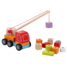 Cubika fa autódaru mágnessel fajáték