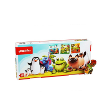  Cubika Kedvenc állatok 3 az 1-ben XXL puzzle (44676) puzzle, kirakós