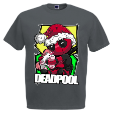 Cuki Deadpool - Karácsonyi Férfi Póló férfi póló