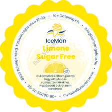  Cukormentes citrom paszta IceMan 200 g sütés és főzés