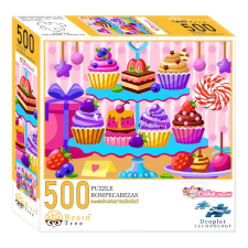  Cukrászda puzzle 500 darabos puzzle, kirakós