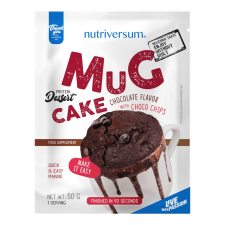 Cukraszom Mug Cake - 50 g - DESSERT - Nutriversum - csoki-csokidarabbal vitamin és táplálékkiegészítő