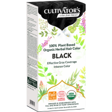  Cultivators bio növényi hajfesték fekete 100 g hajfesték, színező