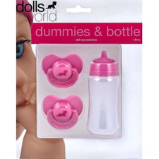  Cumi és cumisüveg készlet játék babákhoz játékbaba felszerelés