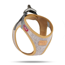  CURLI Postroj pre psov Alpine Light Gray S, 4-7 kg nyakörv, póráz, hám kutyáknak