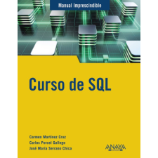  Curso de SQL – CARMEN MARTINEZ,JOSE MARIA SERRANO idegen nyelvű könyv