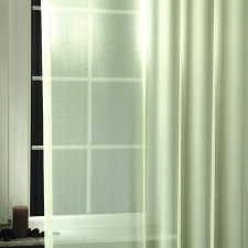 Curtain LILIANA, félorganza fényáteresztő függöny anyag - almazöld, 180 cm magas lakástextília
