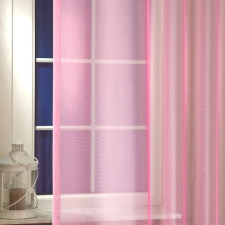 Curtain LILIANA, félorganza fényáteresztő függöny anyag - fuxia, 300 cm magas méteráru