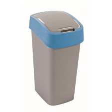 CURVER Billenős szelektív hulladékgyűjtő, műanyag, 50 l, CURVER, kék/szürke (UCF04) szemetes