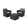 CURVER Claire Balcony kerti bútor garnitúra grafit