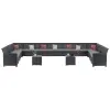 CURVER Claire IV 18 személyes kerti bútor garnitúra vigo tárolós asztallal