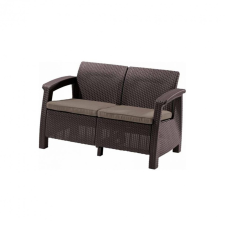 CURVER Corfu love seat kerti kanapé kerti bútor