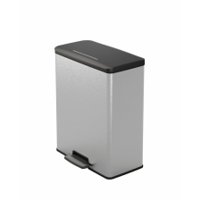 CURVER Deco bin 65 literes Pedálos műanyag szemetes - Szürke (251001) szemetes