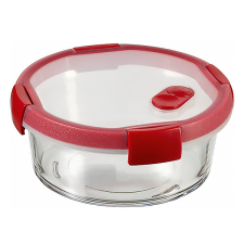 CURVER ételtartó üveg curver smart cook kerek üveg 0,6l piros papírárú, csomagoló és tárolóeszköz
