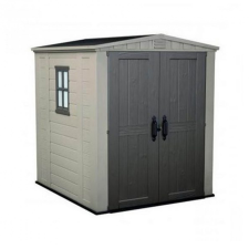 CURVER FACTOR 6x6 kerti ház, beige-taupe színben 230452 kerti tárolás