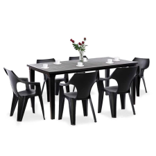 CURVER Fuante 6+1 kerti bútor garnitúra szett kerti bútor