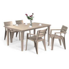 CURVER Fujuli 4+1 kerti bútor garnitúra szett kerti bútor