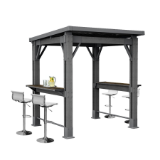 CURVER Grill gazebo műanyag kerti pavilon kerti bútor