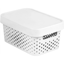 CURVER INFINITY DOTS doboz 4,5 L - fehér (04760-N23-00) bútor