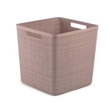 CURVER Jute square Tárolókosár 17L - Púder Barna bútor