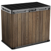 CURVER KETER DECO HORIZONTAL STORE IT OUT 1150 L tárolószekrény – dió (walnut)
