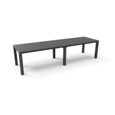 CURVER KETER JULIE DOUBLE TABLE - Grafit kerti bútor