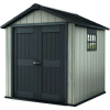 CURVER KETER OAKLAND 757 műanyag kerti ház, tároló - antracit  (*)