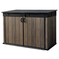 CURVER Keter Signature Walnut 2020 literes kerti tároló szekrény - diószín kerti tárolás