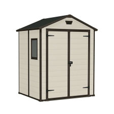 CURVER Manor Kerti Tároló - Műanyag - Beige - 6x5 kerti tárolás