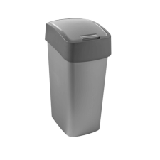 CURVER Pacific Flip Bin billenőfedeles szelektív hulladékgyűjtő szemetes Szürke 45L szemetes