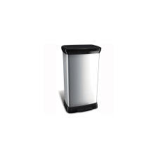 CURVER Pedálos szemetes, fémhatású, 50 l, CURVER nyomtatópatron & toner
