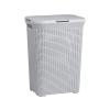 CURVER Style rattan hatású szennyestartó 60l - Szürke