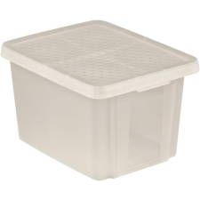 CURVER Tárolódoboz, tetővel, 26 l, áttetsző, CURVER Essentials bútor