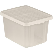CURVER Tárolódoboz, tetővel, 26 l, áttetsző, curver "essentials" 225448 bútor