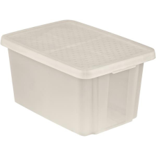  CURVER Tárolódoboz, tetővel, 45 l, áttetsző, CURVER &quot;Essentials&quot; bútor