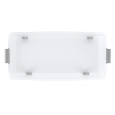 CURVER W box ágy alatti tárolódoboz L transzp/szürke 35L 74x37x17cm transzp.tetős bútor